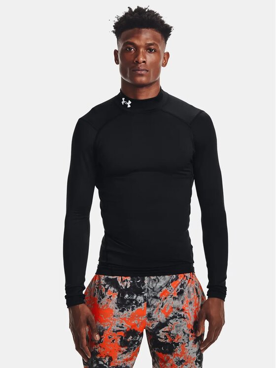 Under Armour Under Armour Longsleeve 1366072-001 Czarny Slim Fit