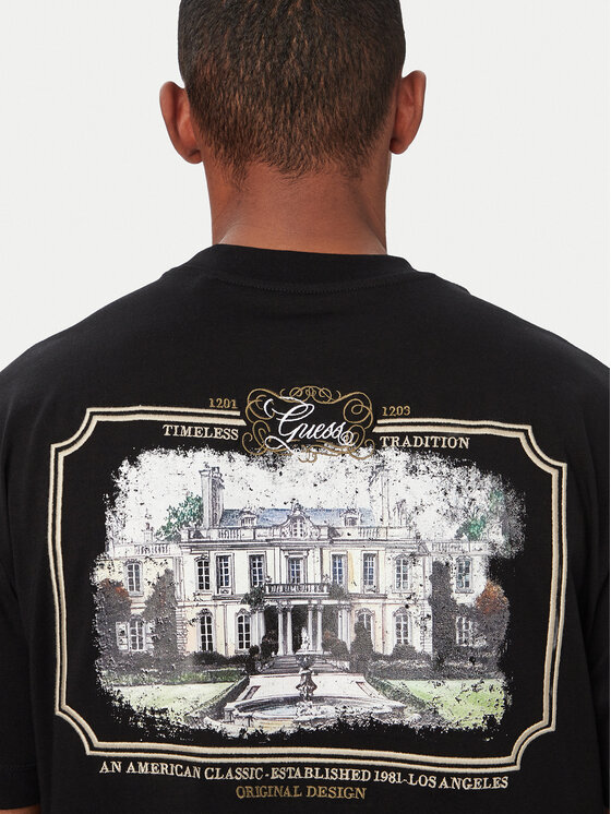 Guess Guess T-shirt M6YI50 K4236 Nero Oversize