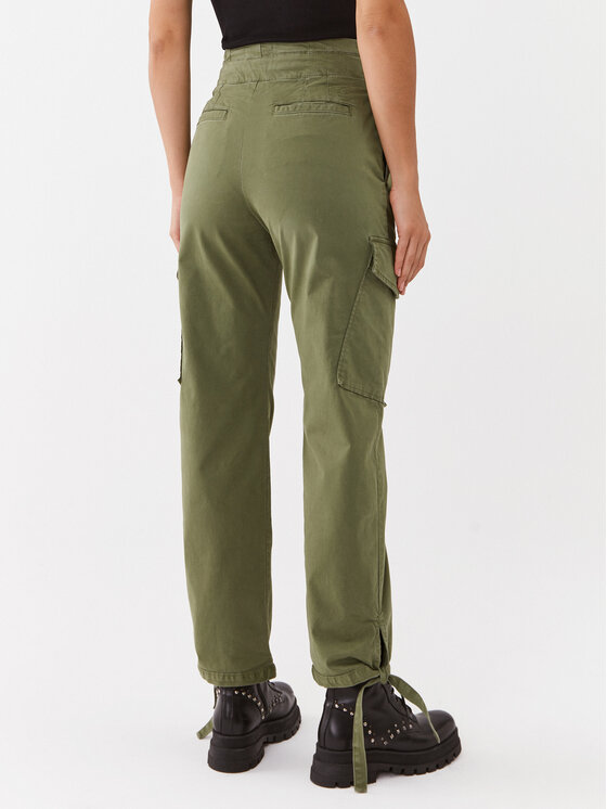 PINKO Pinko Παντελόνι υφασμάτινο 101786 A15L Πράσινο Regular Fit