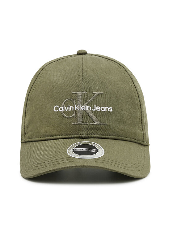 Calvin Klein Jeans Calvin Klein Jeans Czapka z daszkiem Monogram K50K505618 Zielony