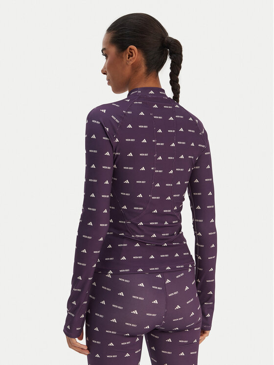 adidas adidas Blusa Moon Boot JM1104 Viola Slim Fit