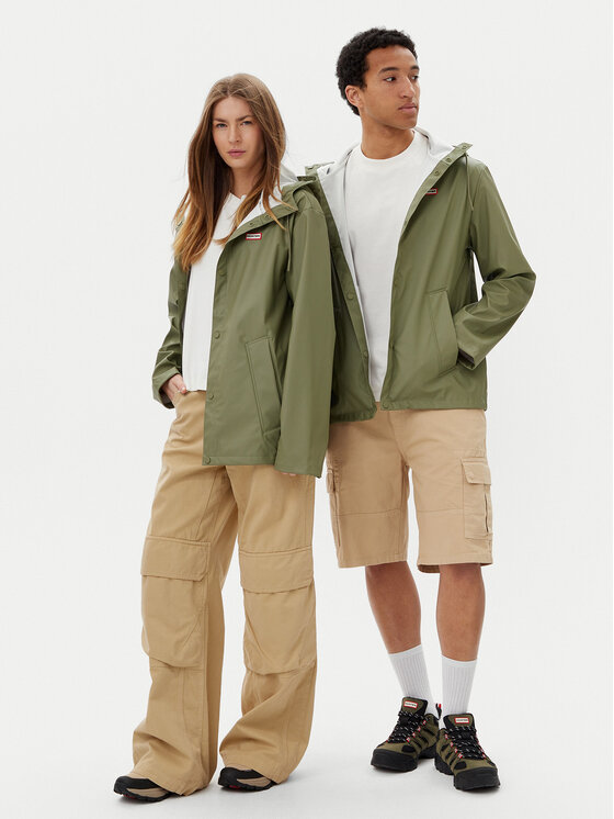 Hunter Hunter Esőkabát Izzy Unisex HARU0012251 Khaki Regular Fit