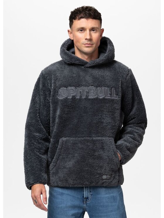 PITBULL PITBULL Bluza Aragon Szary Regular Fit