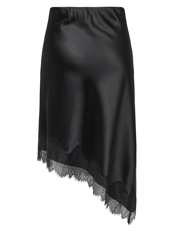 ONLY ONLY Midi sijonas Faraya 15380116 Juoda Regular Fit
