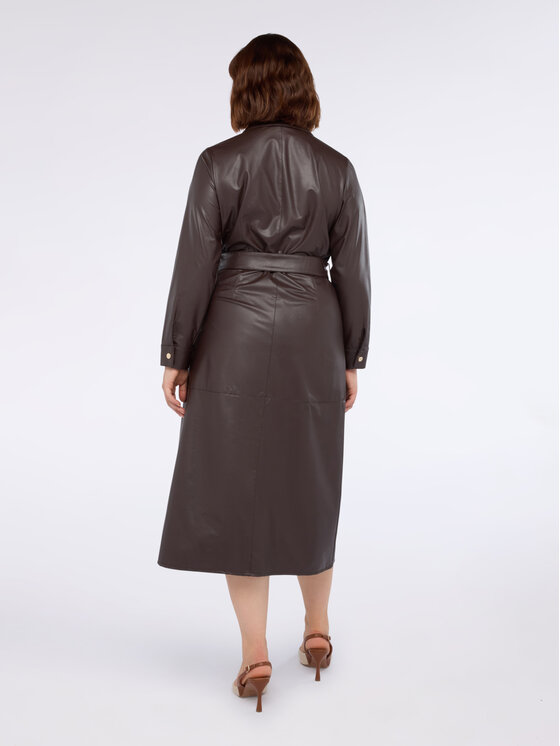 Fiorella Rubino Fiorella Rubino Abito da sera 7047T001692N022 Marrone Regular Fit