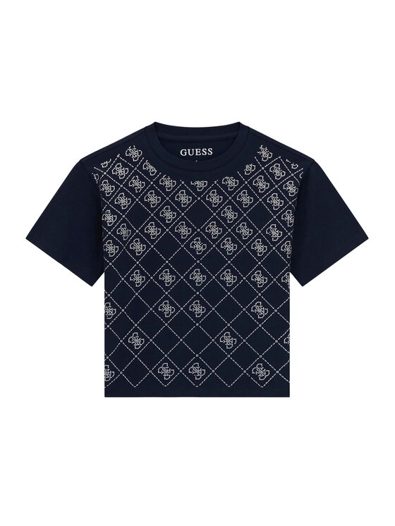 Guess Tricou J6GI05 K6YW4 Bleumarin Boxy Fit