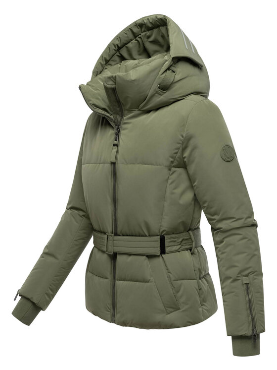 Marikoo Marikoo Kurtka zimowa Aleyna Zielony Regular Fit