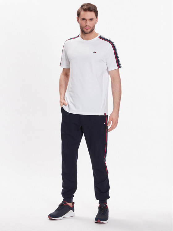 Tommy Hilfiger Tommy Hilfiger Долнище анцуг Textured Tape MW0MW30404 Тъмносин Regular Fit