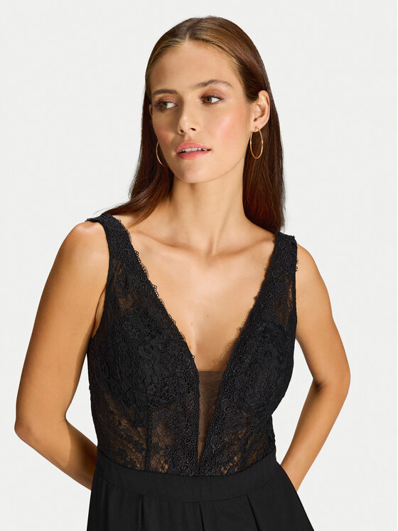 Hey Kyla Hey Kyla Salopetă 3AJ001HK Negru Regular Fit