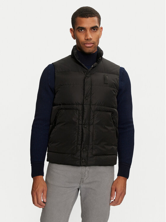 Bomboogie Veste VM8620TTNA4 Melns Regular Fit