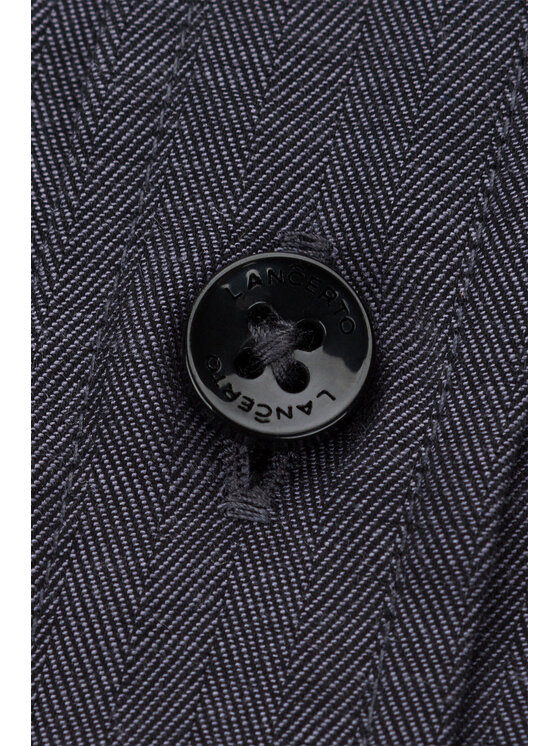 Lancerto Lancerto Koszula April KO073222000032 Szary Slim Fit