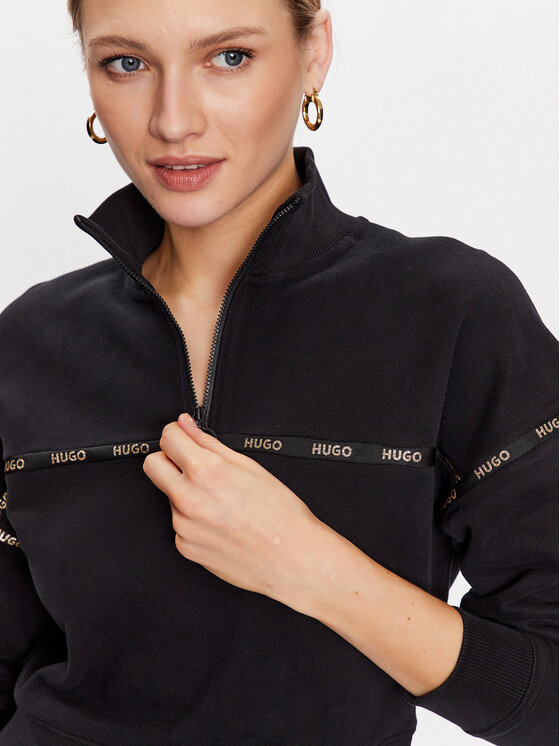 HUGO Hugo Mikina 50482938 Čierna Regular Fit
