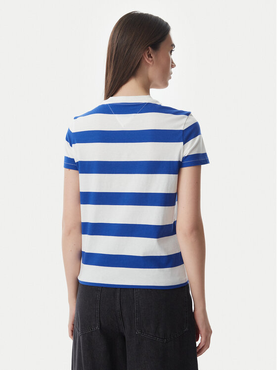Tommy Jeans Tommy Jeans Тишърт Flag DW0DW23801 Син Regular Fit