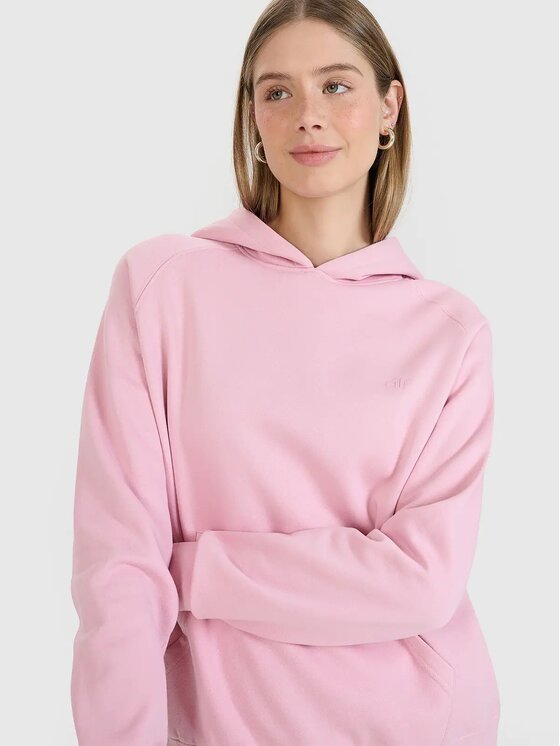 4F 4F Felpa 4FWMM00TSWSF1764-56S Rosa Regular Fit