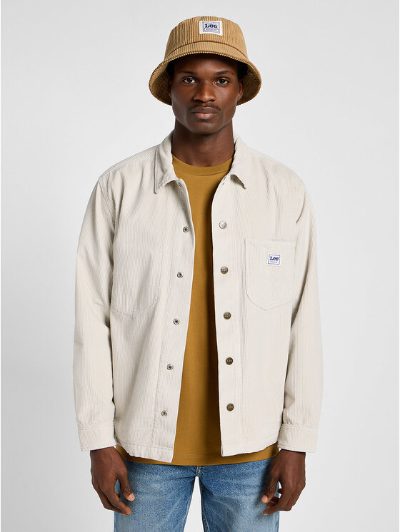 Lee Lee Czapka CORD WW BUCKET HAT Brązowy