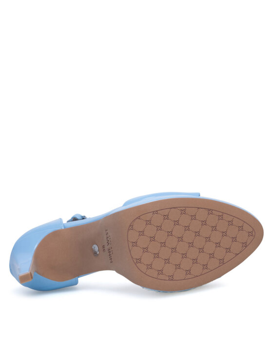Nine West Nine West Sandále WFA2733-2 Modrá