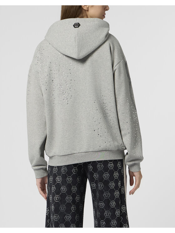 PHILIPP PLEIN PHILIPP PLEIN Mikina 29900 Béžová Regular Fit