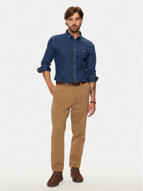 Levi's® Levi's® camicia di jeans Battery Housemark 86625-0052 Blu Slim Fit