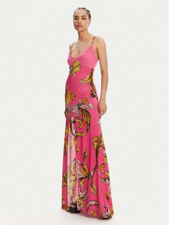 Versace Jeans Couture Versace Jeans Couture Rochie de vară 78HAO900 Roz Regular Fit