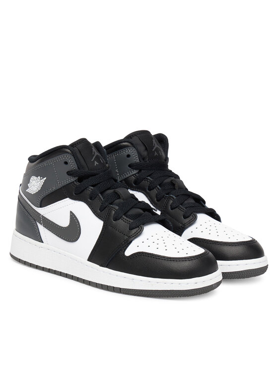 Nike Nike Snīkeri Air Jordan 1 Mid (GS) DQ8423 001 Pelēks