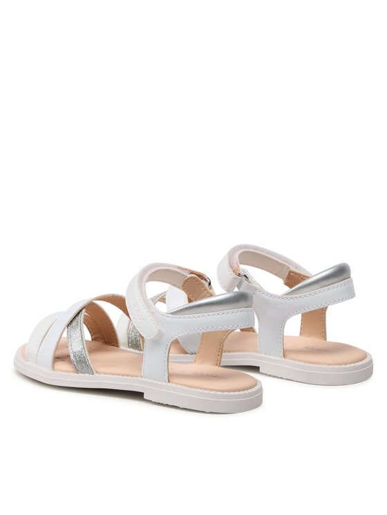 Geox Geox Sandale J Sandal Karly Girl J5235D00254C1000 S Bijela