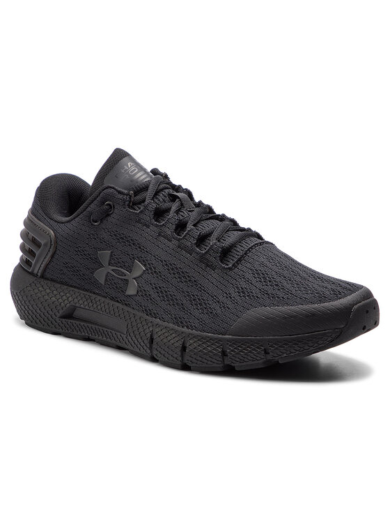 under armour black charged rogue trainers