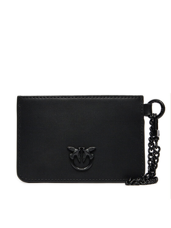 PINKO Pinko Puzdro na kreditné karty Cardholder Chain PE 24 PCPL 102748 A1KM Čierna