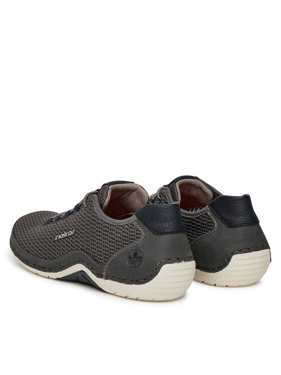 Rieker Rieker Sneakersy 07555-45 Šedá