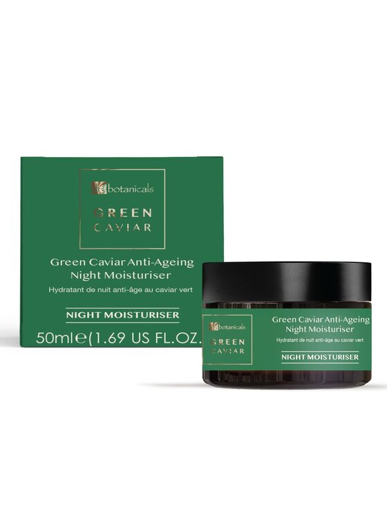 Dr Botanicals Dr Botanicals Krem nawilżający na noc DB Green Caviar & Argan Oil przeciw starzeniu się skóry Krem na noc