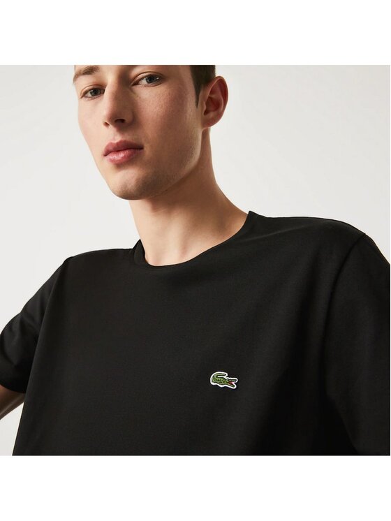 Lacoste Lacoste T-Shirt LACOSTE T-Shirt e Polo Uomo TH6709 031 Nero Μαύρο Standard Fit