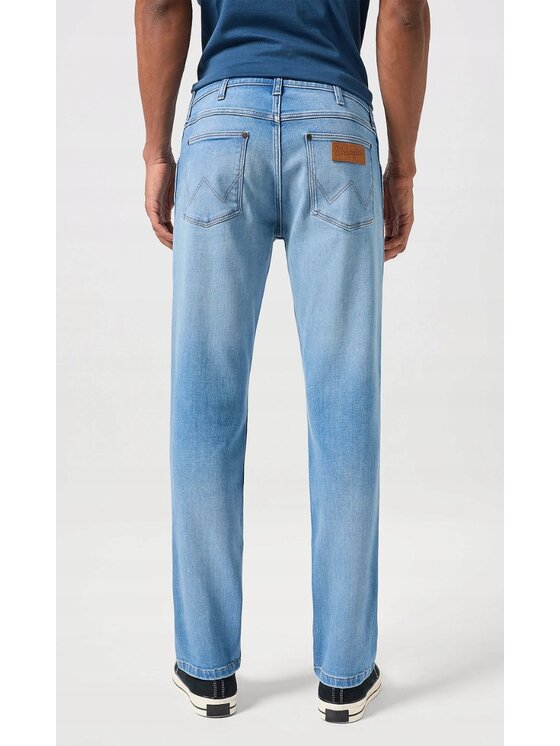 Wrangler Wrangler Jeansy Greensboro Niebieski Regular Fit