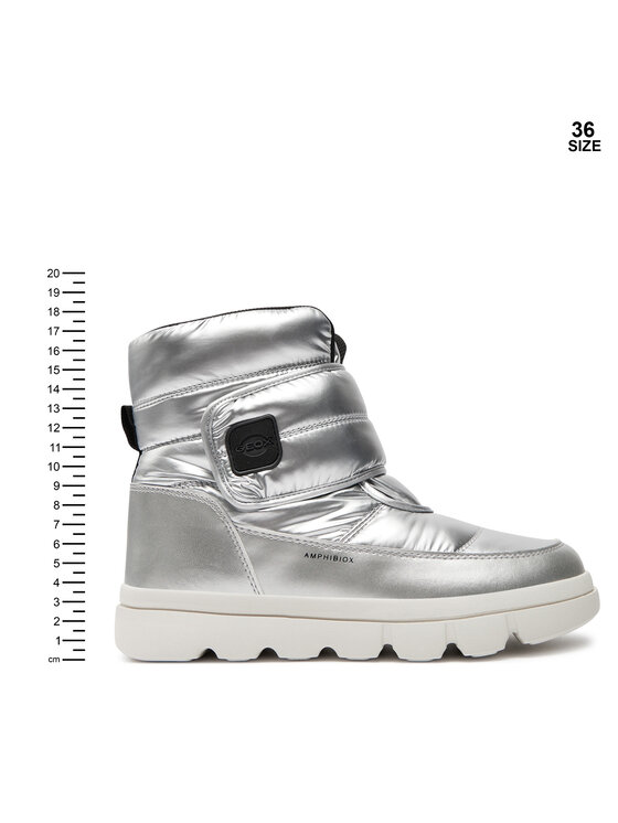 Geox Geox Schneeschuhe Willaboom J46HWC 0LVNF C1007 D Silberfarben