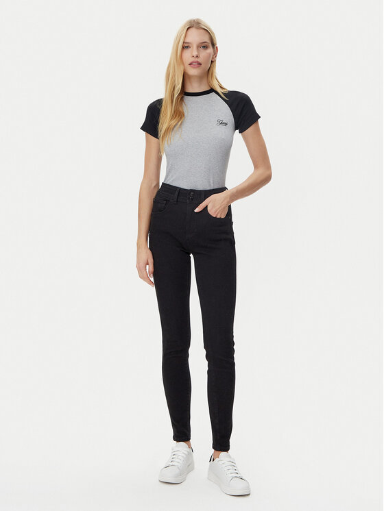 Guess Guess Тишърт W5GP61 KA0H1 Сив Regular Fit