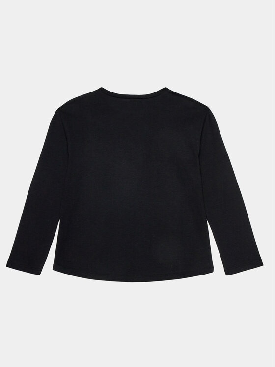 United Colors Of Benetton United Colors Of Benetton Majica 3VR5C10EI Crna Regular Fit