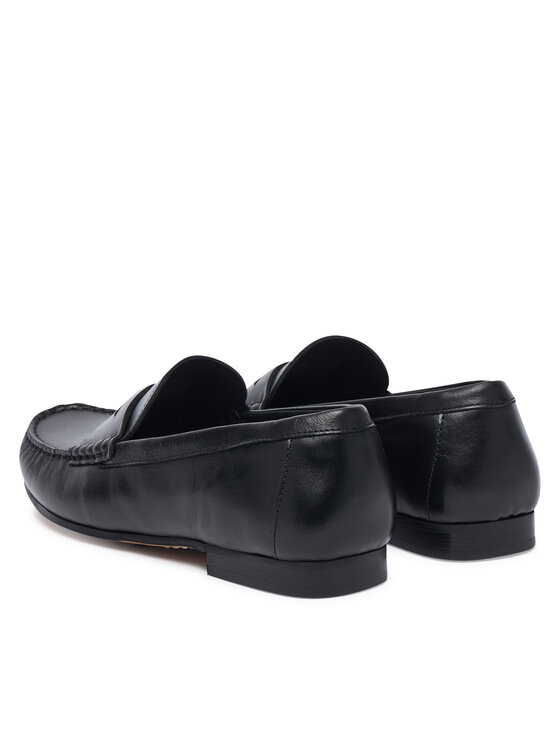 Tommy Hilfiger Tommy Hilfiger Loafers Coin Classic Loafer Pods FW0FW09499 Μαύρο