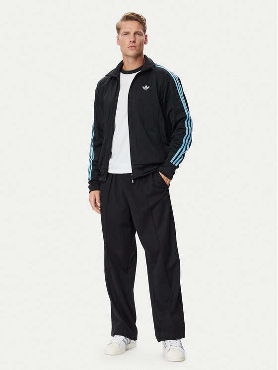 adidas adidas Mikina Firebird Drop Needle Track Top KE4130 Čierna Regular Fit