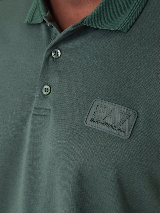 EA7 Emporio Armani EA7 Emporio Armani Polo särk 7M001359 AF13862 U7260 Roheline Slim Fit