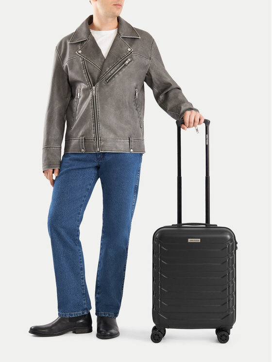 GINO ROSSI Gino Rossi Kabinbőrönd GIN-S-001-05-BLACK Fekete