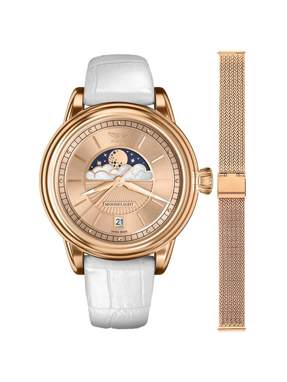 Aviator Aviator Orologio V.1.33.2.260.4WM-SET Oro rosa
