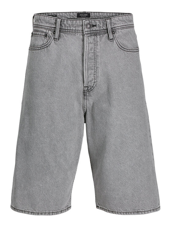 Jack & Jones Jack & Jones Džínové šortky Ron 12278463 Šedá Regular Fit