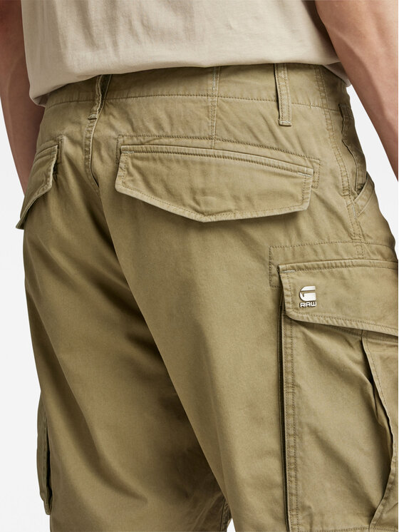 G-Star Raw G-Star Raw Šortky z materiálu D08566-D387-B212 Zelená Relaxed Fit