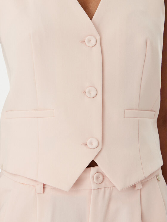 Rinascimento Rinascimento Γιλέκο CFC0123672003 Ροζ Regular Fit