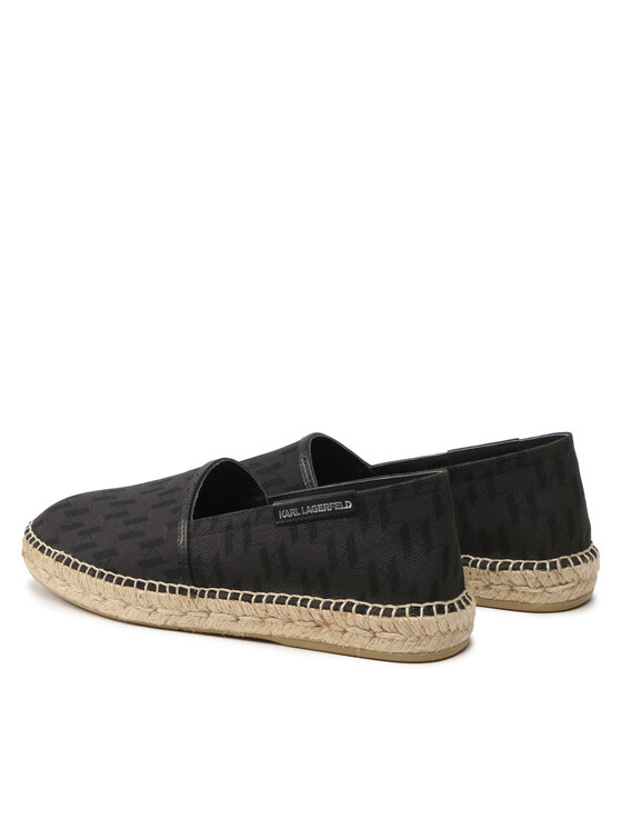 KARL LAGERFELD KARL LAGERFELD Espadryle KL70103 Czarny