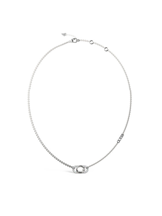 Guess Guess Κολιέ JUBN04 509JW Ασημί