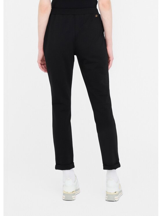 Liu Jo Liu Jo Pantaloni di tessuto TF5297FS09022222 Nero Regular Fit