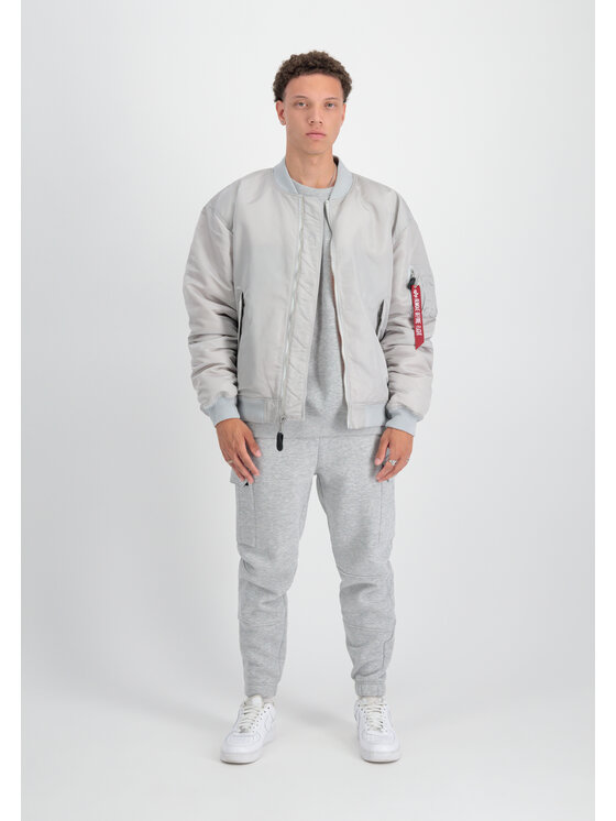 Alpha Industries Alpha Industries Kurtka bomber MA-1 CS Bomber Jacket Szary Loose Fit