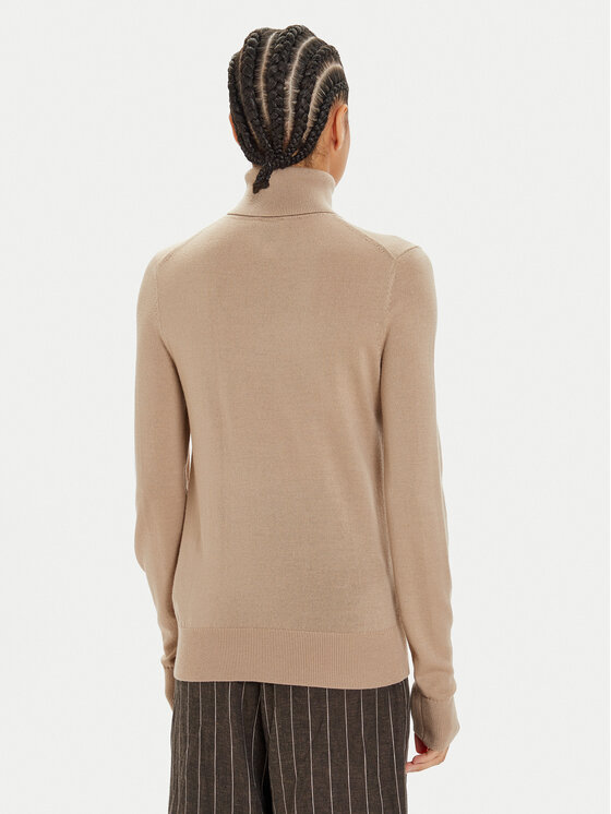 Calvin Klein Calvin Klein Dolčevita K20K207449 Bež Regular Fit
