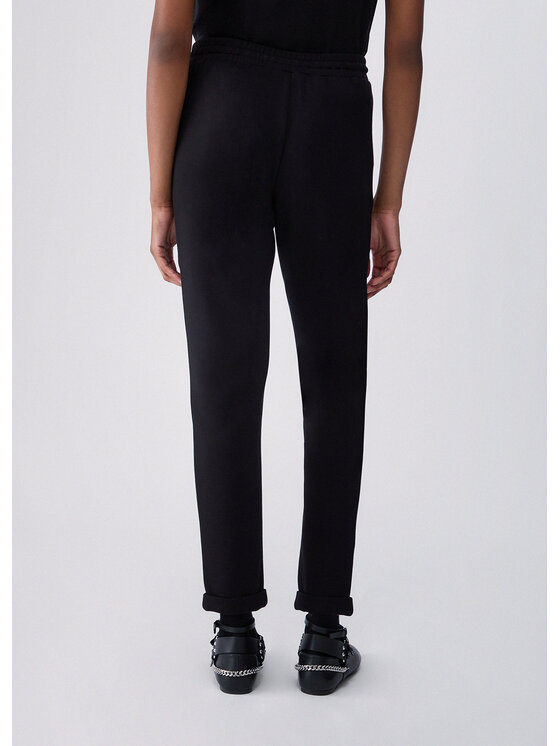 Liu Jo Liu Jo Spodnie materiałowe TF6284J395822222 Czarny Regular Fit