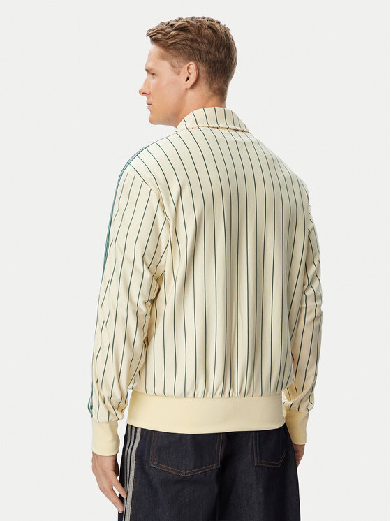 adidas adidas Pulóver Firebird Pinstripes Track Top KT4299 Krém Regular Fit