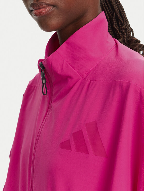adidas adidas Átmeneti kabát Z.N.E. Woven JP4191 Rózsaszín Loose Fit